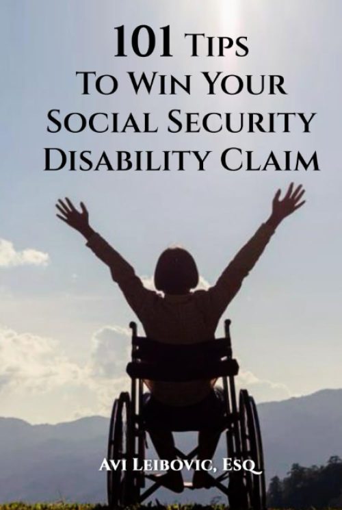 101 Tips to win your social security disablity claim